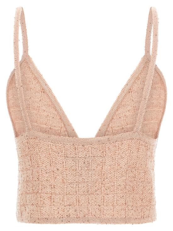26SS 알레산드라리치 민소매 티셔츠 AL329591BM PINK - ALESSANDRA RICH