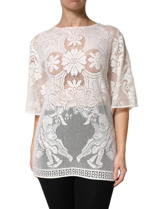  돌체앤가바나 블라우스 TSH86552 WHITE - DOLCE & GABBANA