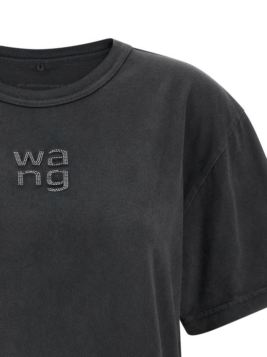 26SS 티바이알렉산더왕 폴로 티셔츠 TB325920BM BLACK - T BY ALEXANDER WANG