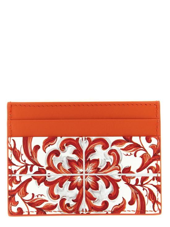 26FW 돌체앤가바나 명함지갑 DO336801BM ORANGE - DOLCE & GABBANA