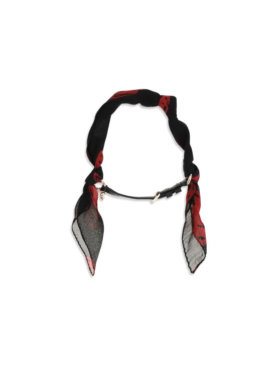 26FW 알렉산더 맥퀸 팔찌 A0002V1JAAK 8496 BLACK