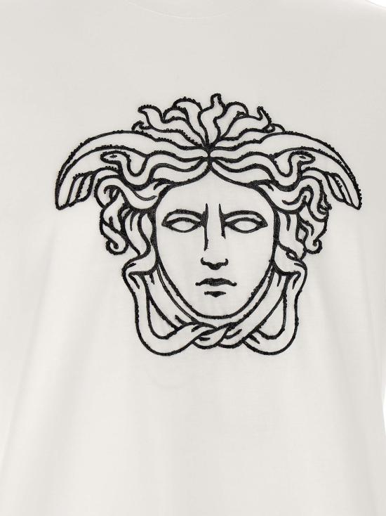 26FW 베르사체 탑 VE337120BM WHITE - VERSACE