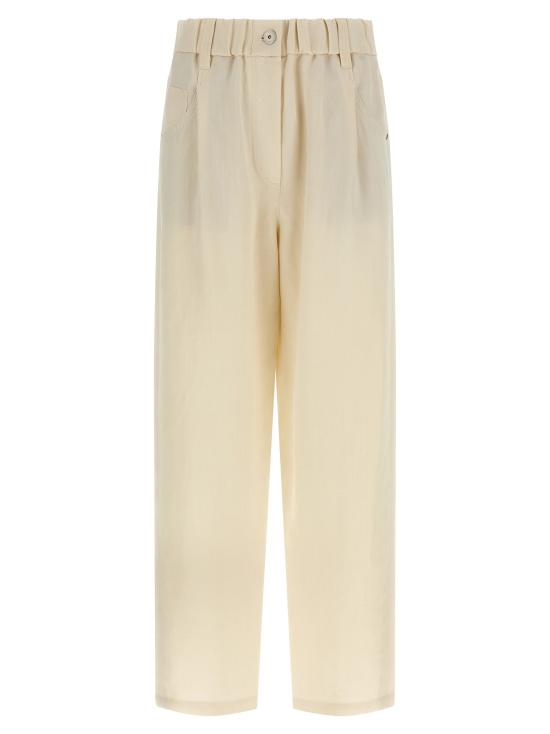 26SS 브루넬로 쿠치넬리 팬츠 BR325259BM WHITE