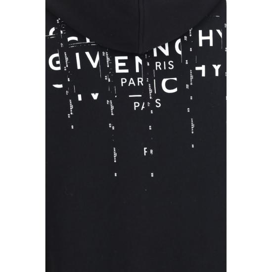 26FW 지방시 후드 티셔츠 GIBMJ0NJ3YU8001BB BLACK - GIVENCHY