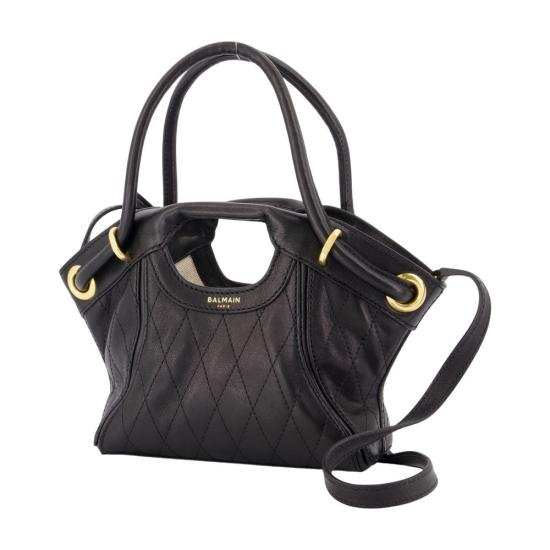 26FW 발망 토트백 BAL026007 BLACK - BALMAIN