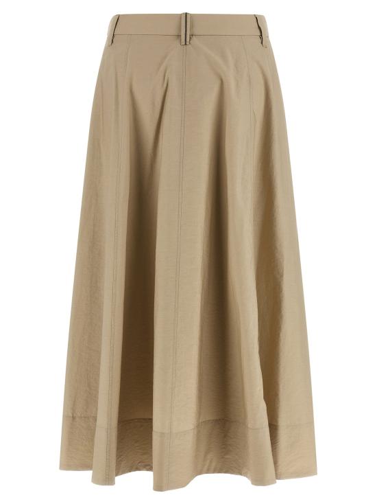 26SS 브루넬로 쿠치넬리 스커트 BR330327BM BEIGE - BRUNELLO CUCINELLI