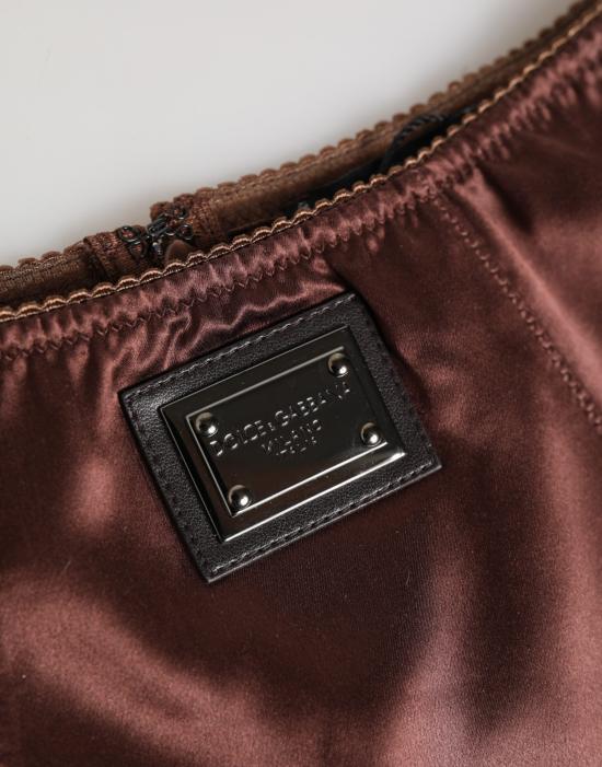  돌체앤가바나 바디수트 티셔츠 BIK1795 BROWN - DOLCE & GABBANA