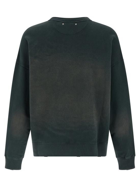  골든구스 긴팔 티셔츠 GO314891BM BLACK - GOLDEN GOOSE