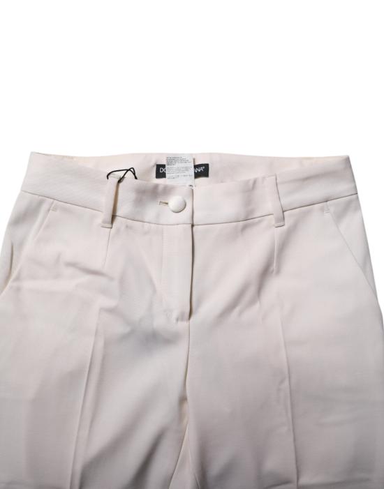  돌체앤가바나 스트레이트 팬츠 PAN76498 WHITE - DOLCE & GABBANA