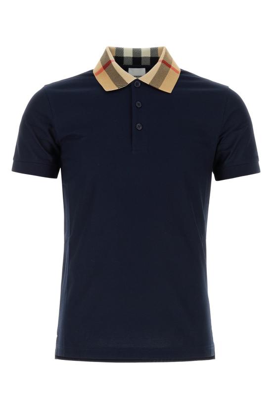 26FW 버버리 코튼 폴로 셔츠 8072661 B3590 NAVY