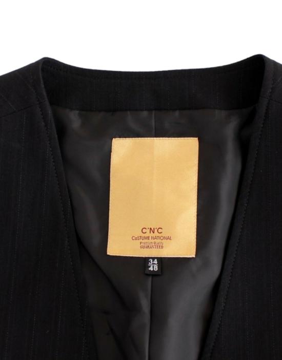  커스텀네셔널 베스트 SIG10772 BLACK - COSTUME NATIONAL