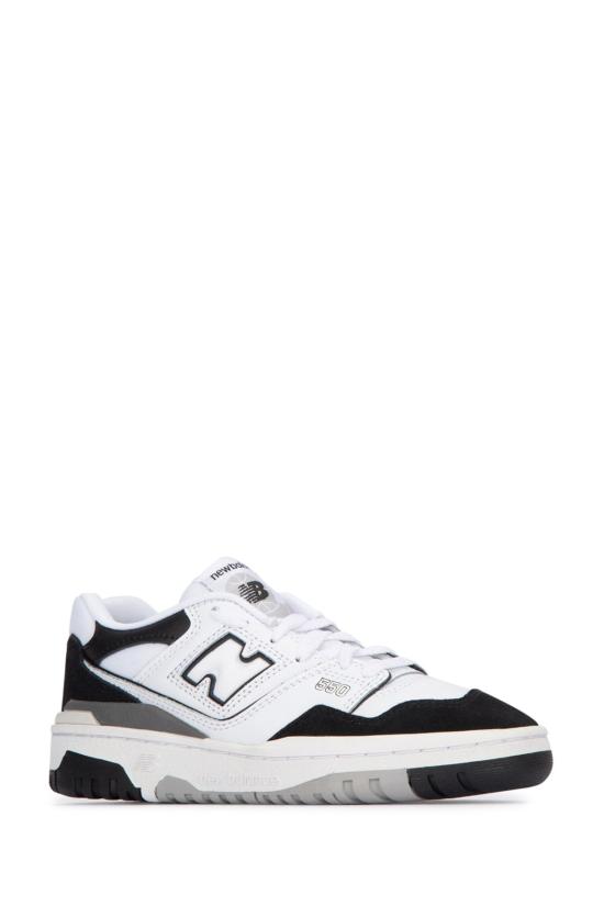  뉴발란스 스니커즈 GSB550CA BLACK WHITE - NEW BALANCE