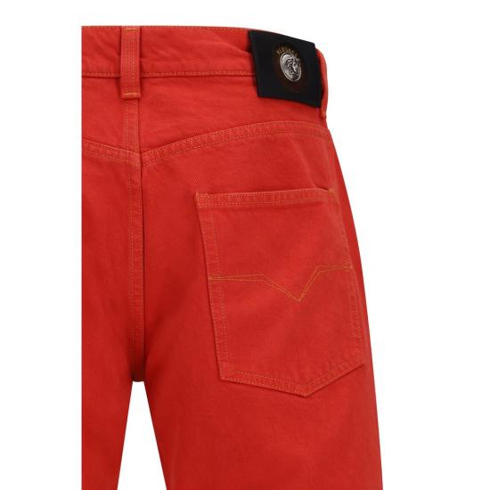 26SS 베르사체 데님 팬츠 VE10241301A178711DA80BB RED - VERSACE