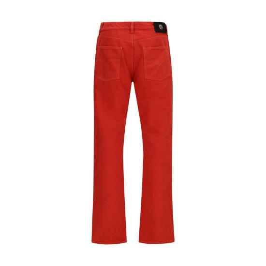 26SS 베르사체 데님 팬츠 VE10241301A178711DA80BB RED - VERSACE