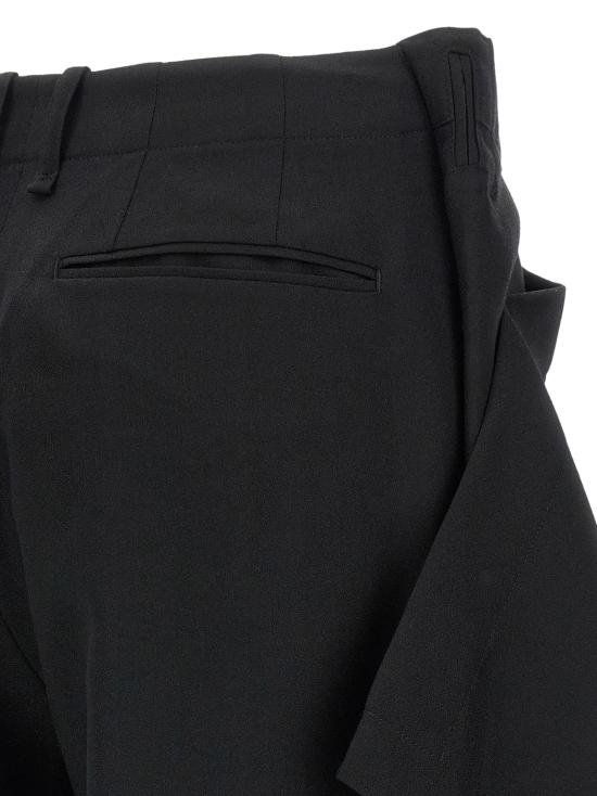 25FW 이세이 미야케 스트레이트 팬츠 IS322558BM BLACK - ISSEY MIYAKE
