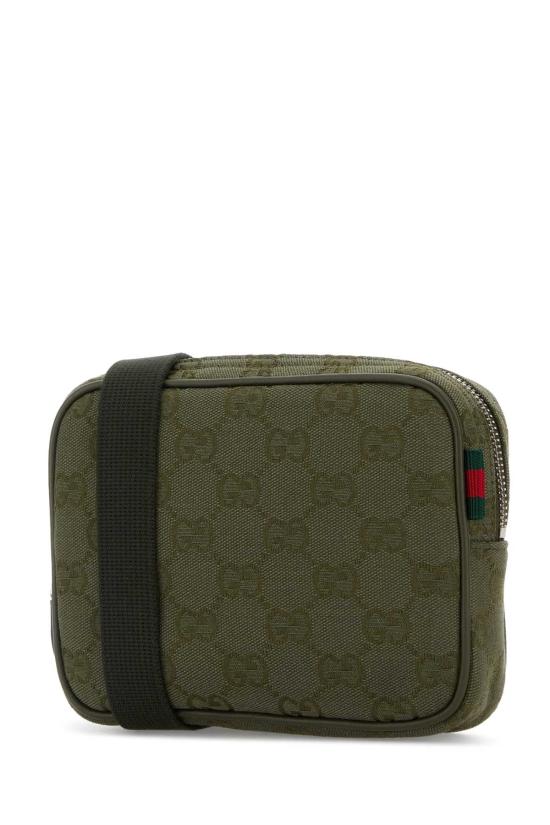 25FW 구찌 캔버스 미니 백 834268FAEOG 3241 GREEN - GUCCI