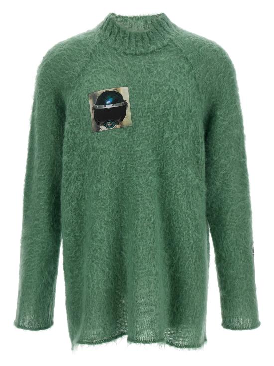 25FW 언더커버 스웨터 UN322668BM GREEN