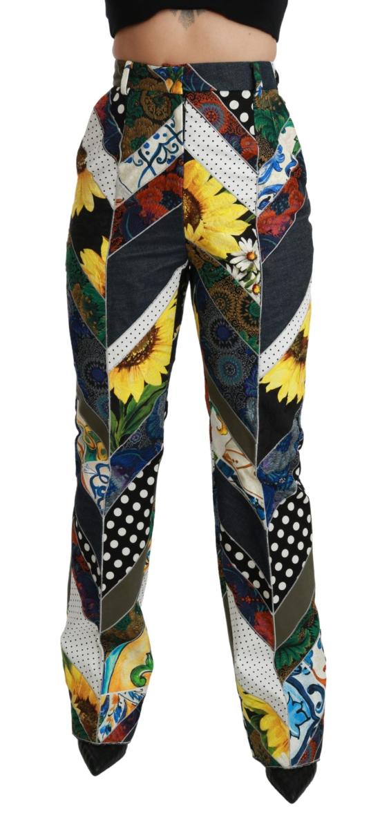  돌체앤가바나 스트레이트 팬츠 PAN70936 MULTICOLOR - DOLCE & GABBANA