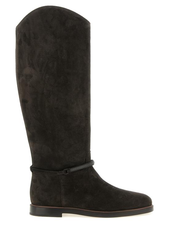 26FW 브루넬로 쿠치넬리 부츠 BR336646BM BLACK