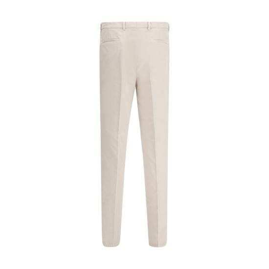 26SS 브루넬로 쿠치넬리 스트레이트 팬츠 BRM252DE1450C6008BB BEIGE - BRUNELLO CUCINELLI