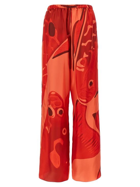 25FW 살바토레 페라가모 스트레이트 팬츠 FE314714BM RED - SALVATORE FERRAGAMO