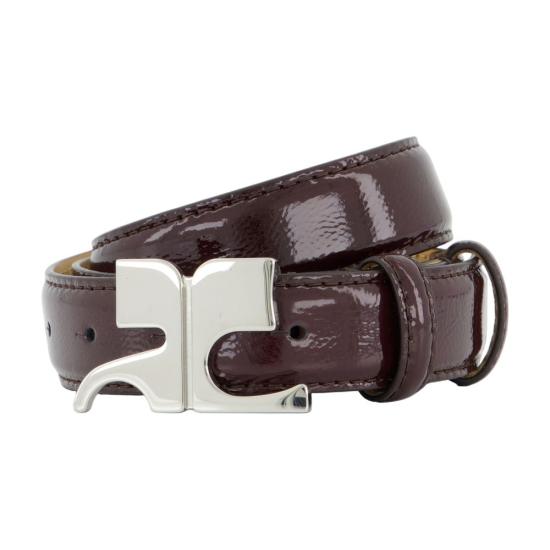  쿠레쥬 벨트 CONFIG CRG024002 BURGUNDY