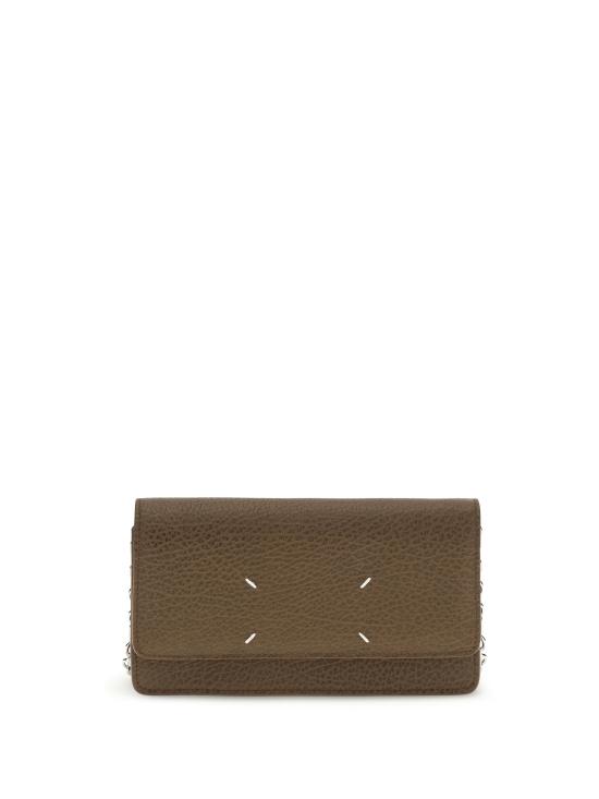 26SS 마르지엘라 WOC 체인 크로스바디 월렛 SA3UI0008P4455 T2181 BROWN