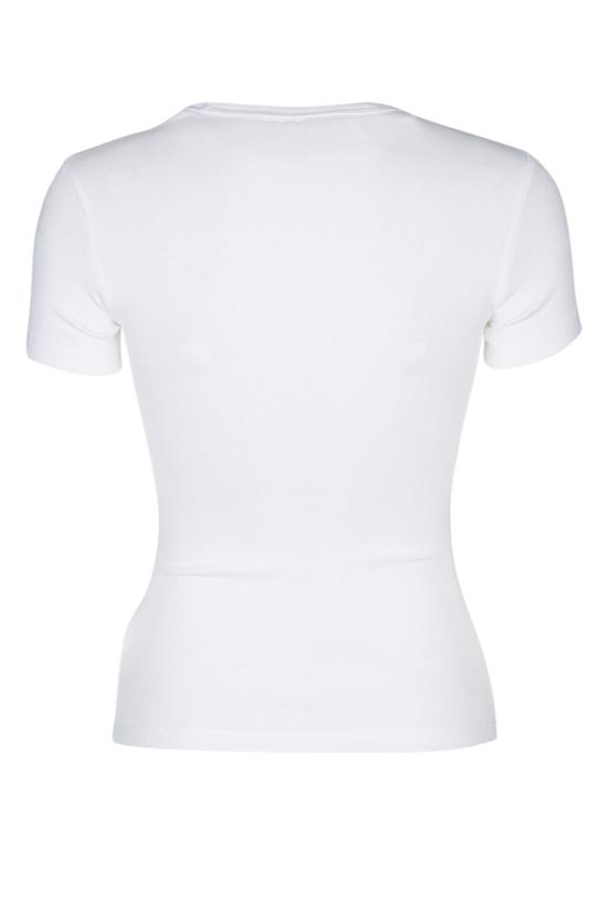 타미힐피거 반팔 티셔츠 DW0DW17881 YBR WHITE - TOMMY HILFIGER
