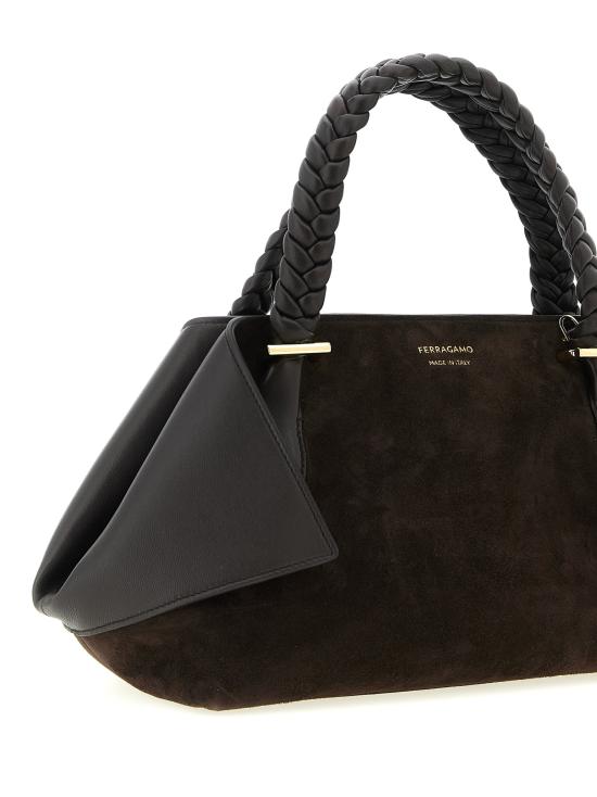 26SS 살바토레 페라가모 토트백 FE326790BM BROWN - SALVATORE FERRAGAMO