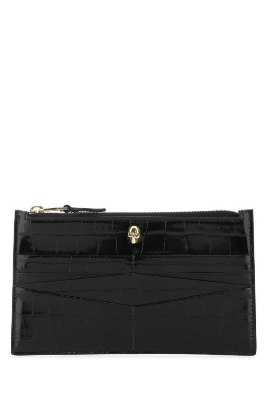26SS 알렉산더 맥퀸 명함지갑 6320361JMFG 1050 BLACK