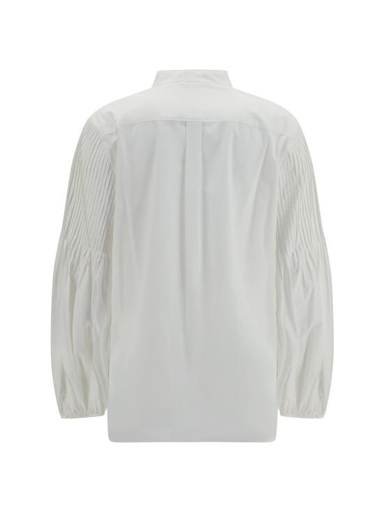 26FW 막스마라 스튜디오 셔츠 2626116071600 001 WHITE - MAX MARA STUDIO