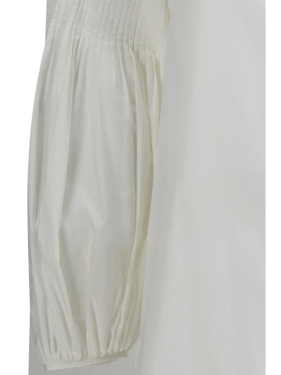 26FW 막스마라 스튜디오 셔츠 2626116071600 001 WHITE - MAX MARA STUDIO