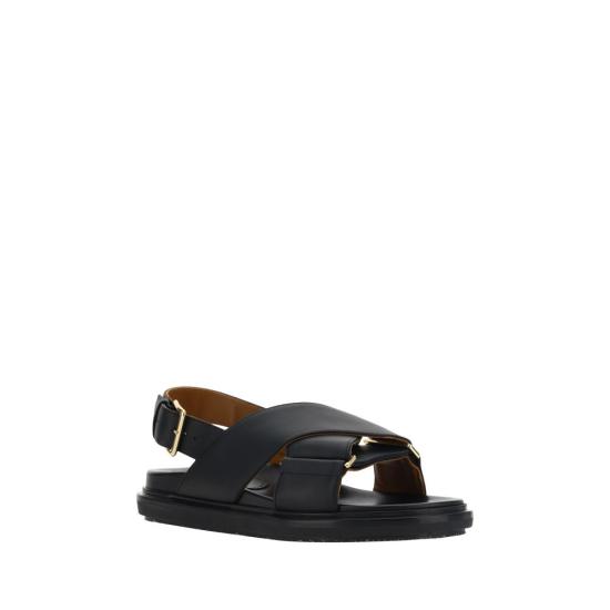 26FW 마르니 샌들 MAFBMS015701P361400N99BB BLACK - MARNI