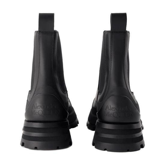  알렉산더 맥퀸 부츠 CONFIG AMQS21029 BLACK