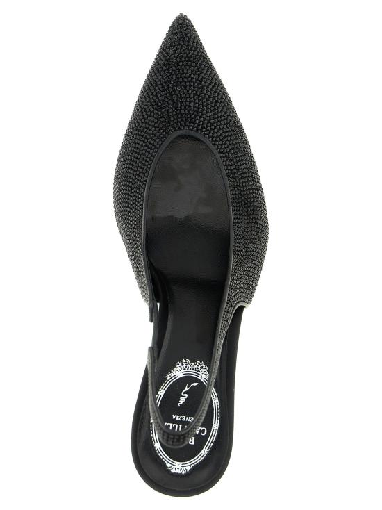 25FW 르네 카오빌라 힐/펌프스 RE323110BM BLACK - RENE CAOVILLA