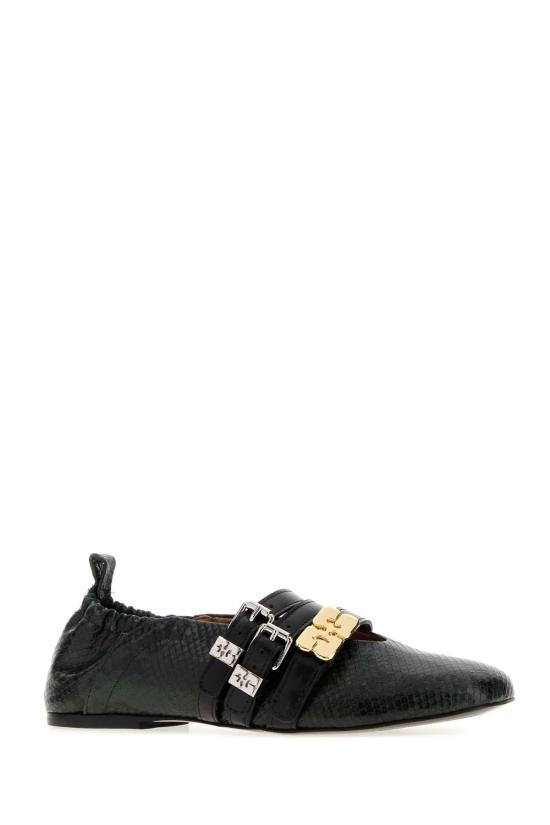 26SS 가니 플랫 슈즈 B1020187 06L BLACK - GANNI