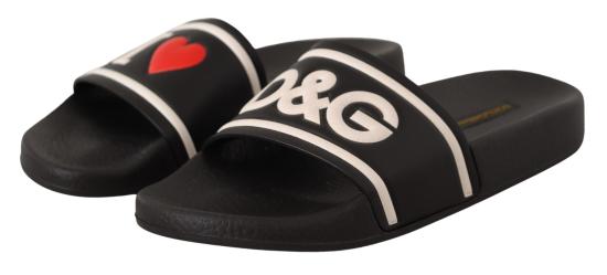  돌체앤가바나 샌들 LA9766 BLACK