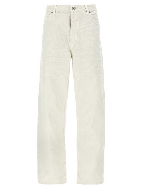 발렌시아가 데님 팬츠 BA308359BM WHITE