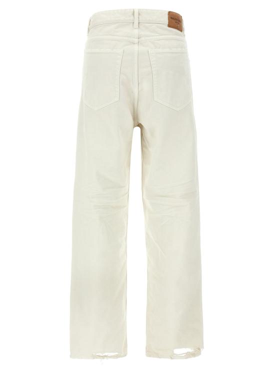  발렌시아가 데님 팬츠 BA308359BM WHITE - BALENCIAGA