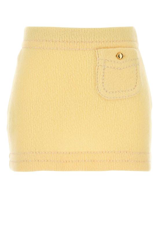  프라다 스커트 21480SOOO1ISX F0061 YELLOW