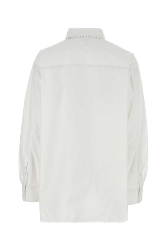  보테가베네타 셔츠 775230V2BL0 9000 WHITE - BOTTEGA VENETA