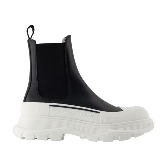 25FW 알렉산더 맥퀸 부츠 CONFIG AMQS24011 BLACK