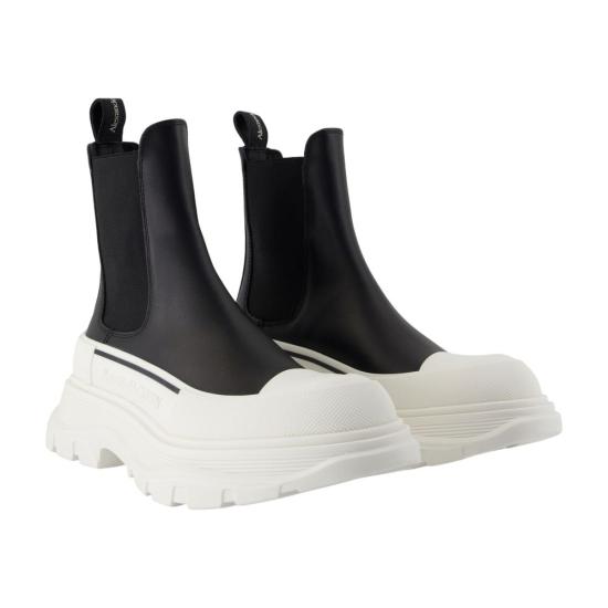 25FW 알렉산더 맥퀸 부츠 CONFIG AMQS24011 BLACK - ALEXANDER MCQUEEN