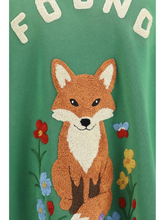 26FW 파운드 탑 FOPF26HO01520 6344 GREEN - FOUND