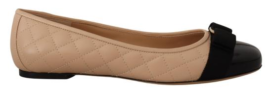  살바토레 페라가모 플랫 슈즈 0702228 019 BEIGE - SALVATORE FERRAGAMO