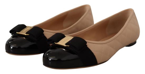  살바토레 페라가모 플랫 슈즈 0702228 019 BEIGE - SALVATORE FERRAGAMO
