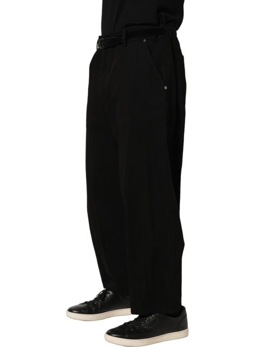  돌체앤가바나 스트레이트 팬츠 PAN77646 BLACK - DOLCE & GABBANA