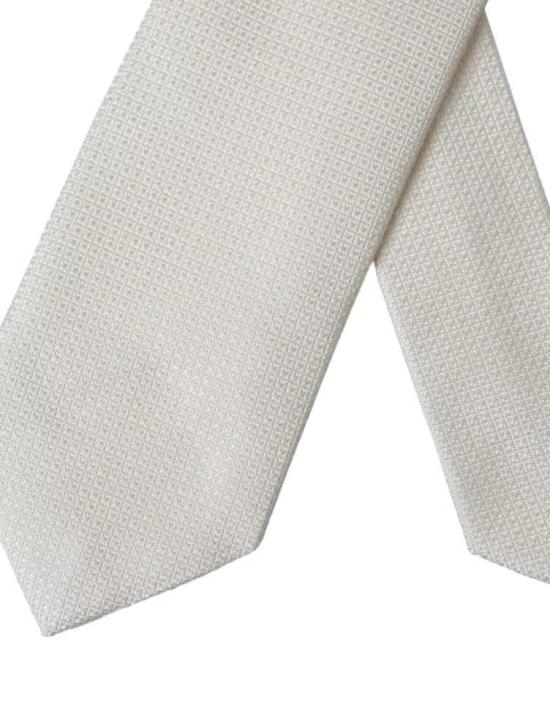  돌체앤가바나 넥타이 KRA3374 WHITE - DOLCE & GABBANA