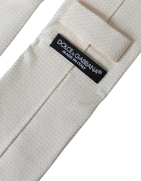 돌체앤가바나 넥타이 KRA3374 WHITE - DOLCE & GABBANA