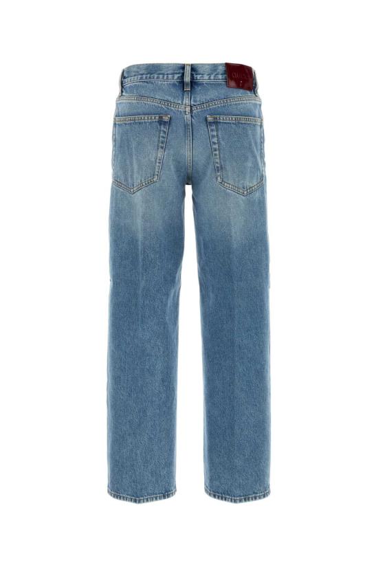  구찌 스트레이트 핏 데님 팬츠 812233XDC7S 4009 BLUE - GUCCI